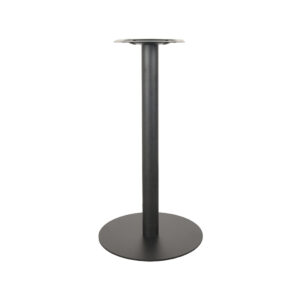 LABEL51 Bartafel Tafelpoot Enkel - Zwart - Metaal - Rond - 92 cm