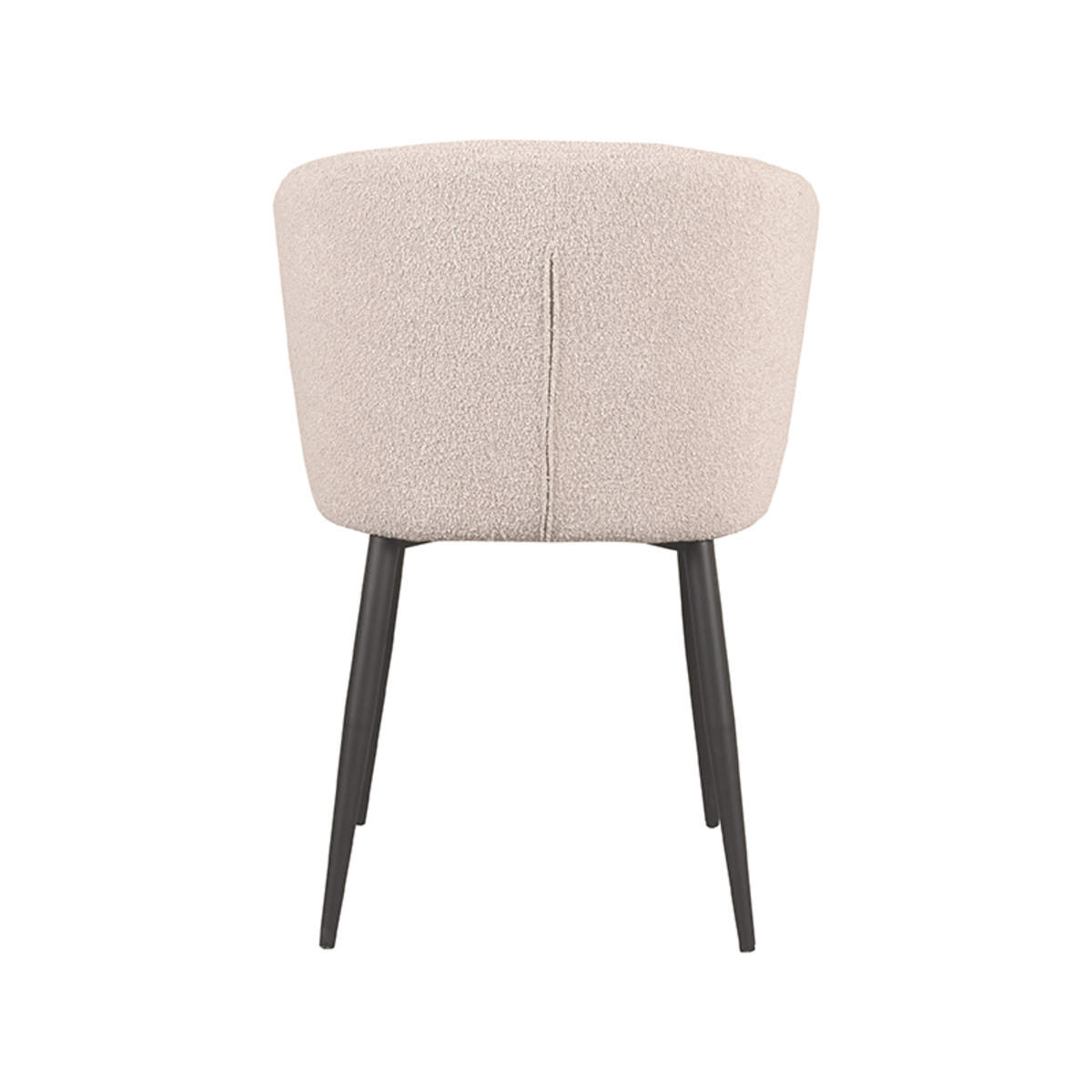 LABEL51 Eetkamerstoel Wave - Naturel - Boucle - Afbeelding 4