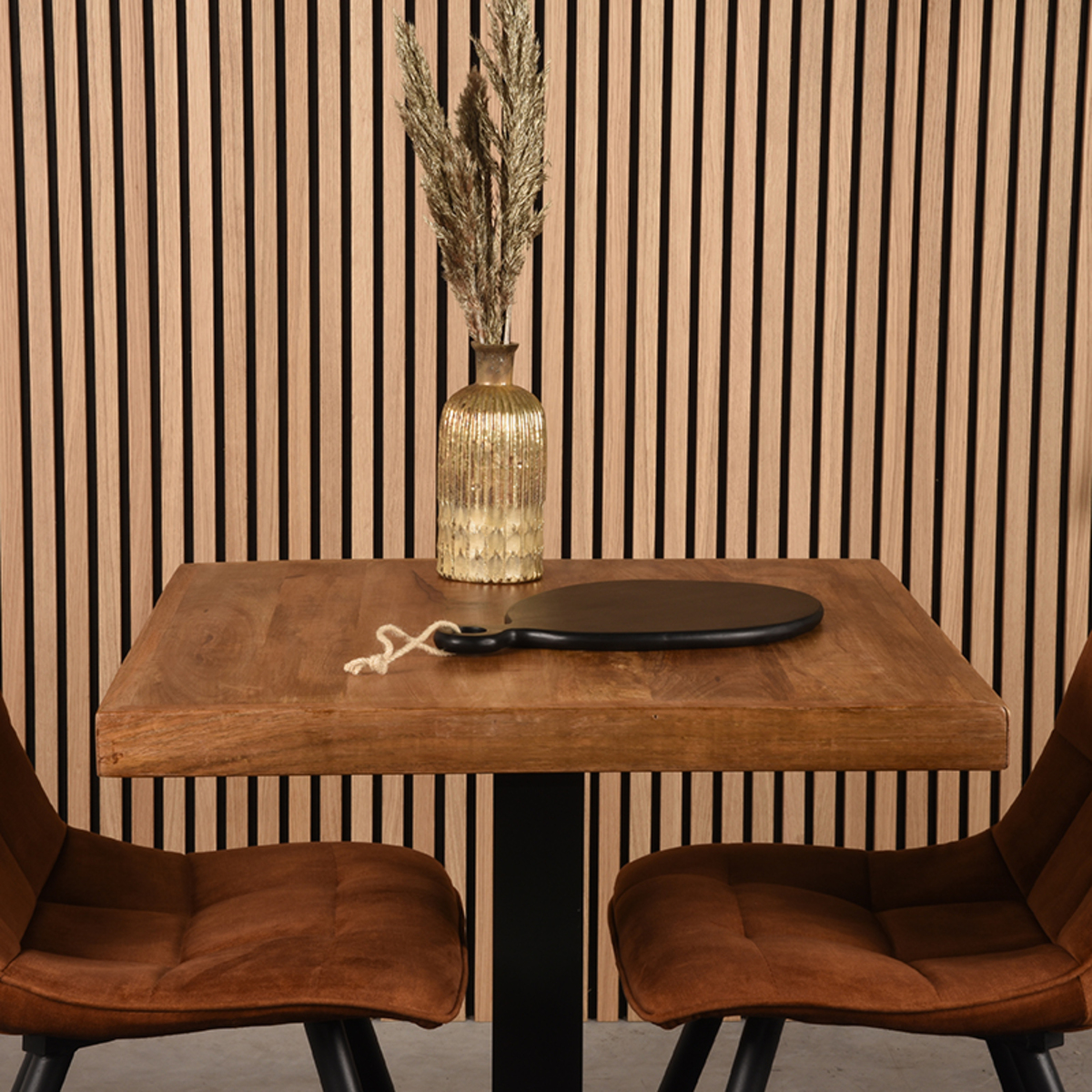 LABEL51 Serveerplank - Zwart - Mangohout - Afbeelding 4