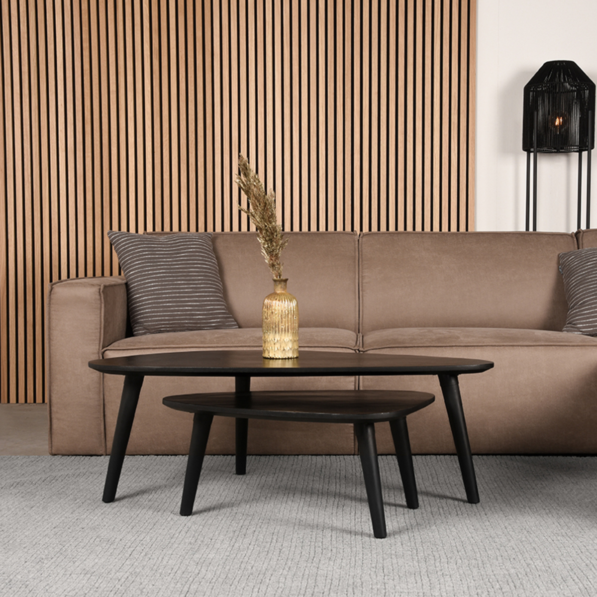 LABEL51 Vloerkleden Wolly - Grijs - Wol - 200x300 cm - Afbeelding 4