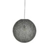 LABEL51 Hanglamp Twist - Grijs - Vlas - M Twist