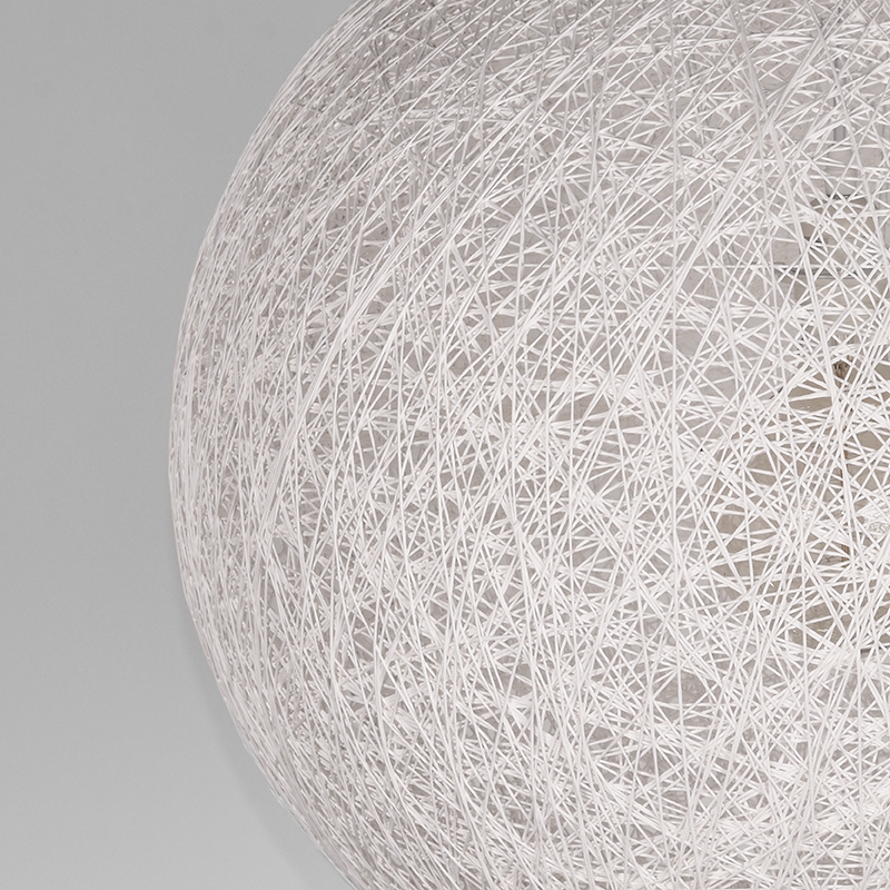 LABEL51 Hanglamp Twist - Wit - Vlas - L - Afbeelding 4