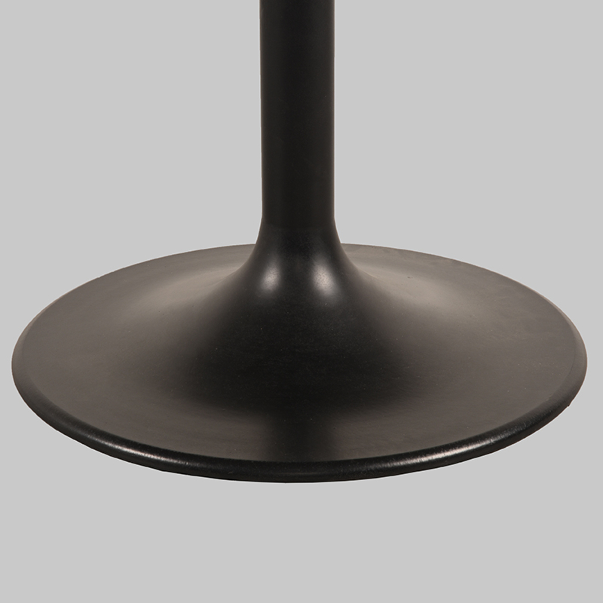 LABEL51 Eetkamertafel Otto - Zwart - Mangohout - 130 cm - Rond - Afbeelding 4