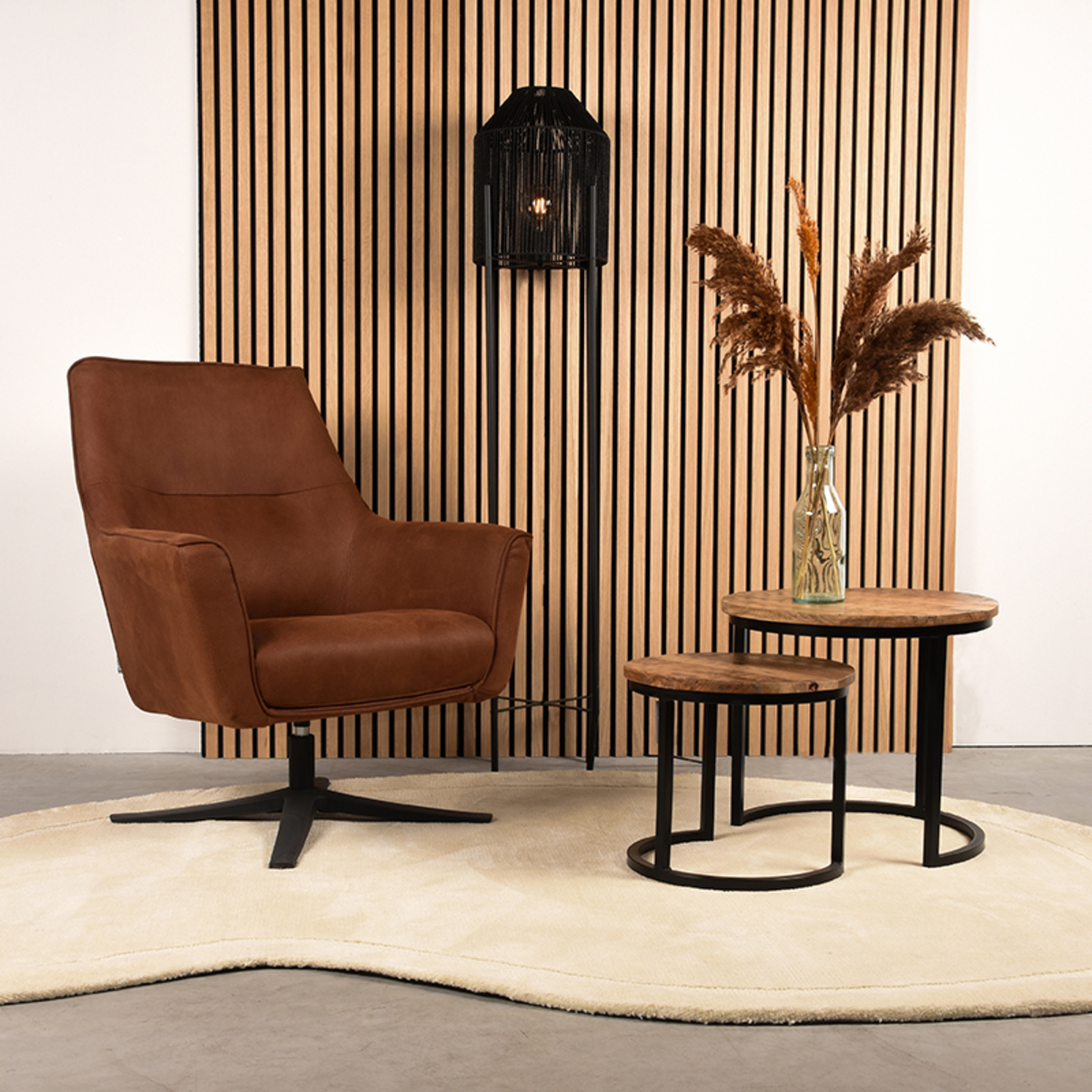 LABEL51 Vloerkleden Mody - Ivory - Synthetisch - 160x230 cm - Afbeelding 4