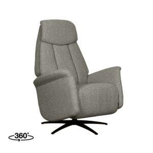 LABEL51 Fauteuil Oslo - Truffel grijs - Boucle - One Size