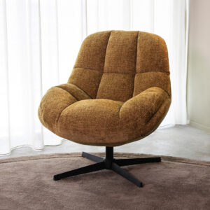 LABEL51 Fauteuil Huxley - Mustard - Elite - One Size