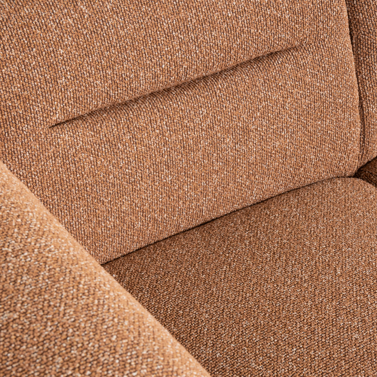 LABEL51 Hoekbank Bolzano - Coral - Boucle - Links - Afbeelding 5