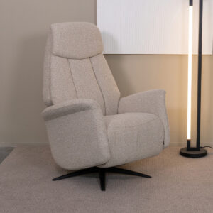 LABEL51 Fauteuil Oslo - Naturel - Boucle - One Size