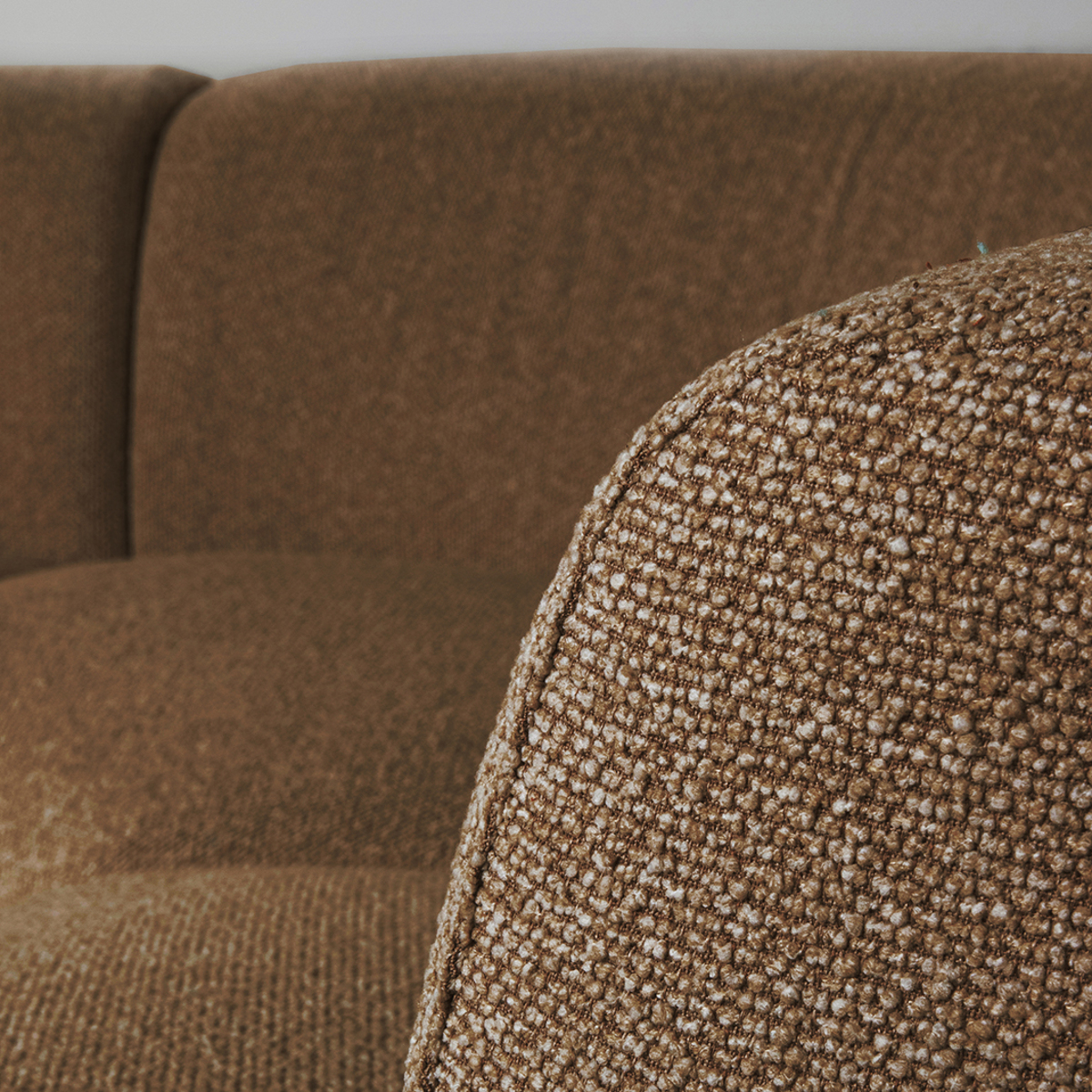 LABEL51 Bank Florence - Coral - Boucle - U-Bank - Afbeelding 4