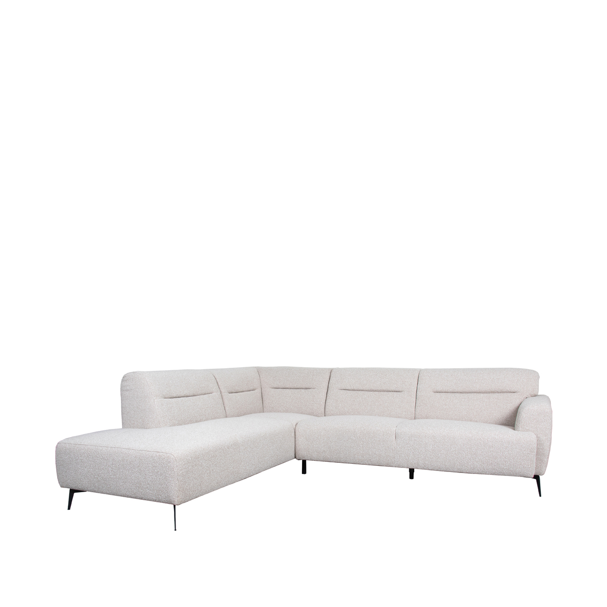 LABEL51 Hoekbank Bolzano - Naturel - Boucle - Links Boucle