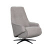 LABEL51 Fauteuil Odense - Truffel grijs - Boucle - One Size Boucle