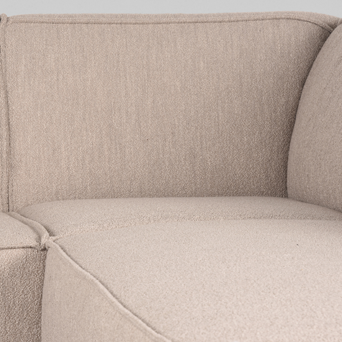 LABEL51 Hoekbank Kay - Naturel - Boucle - Rechts - Afbeelding 4