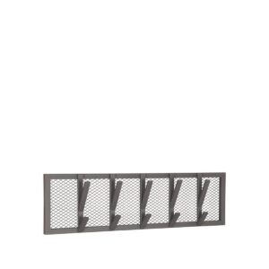 LABEL51 Kapstok Gruff - Burned Steel - Metaal - L