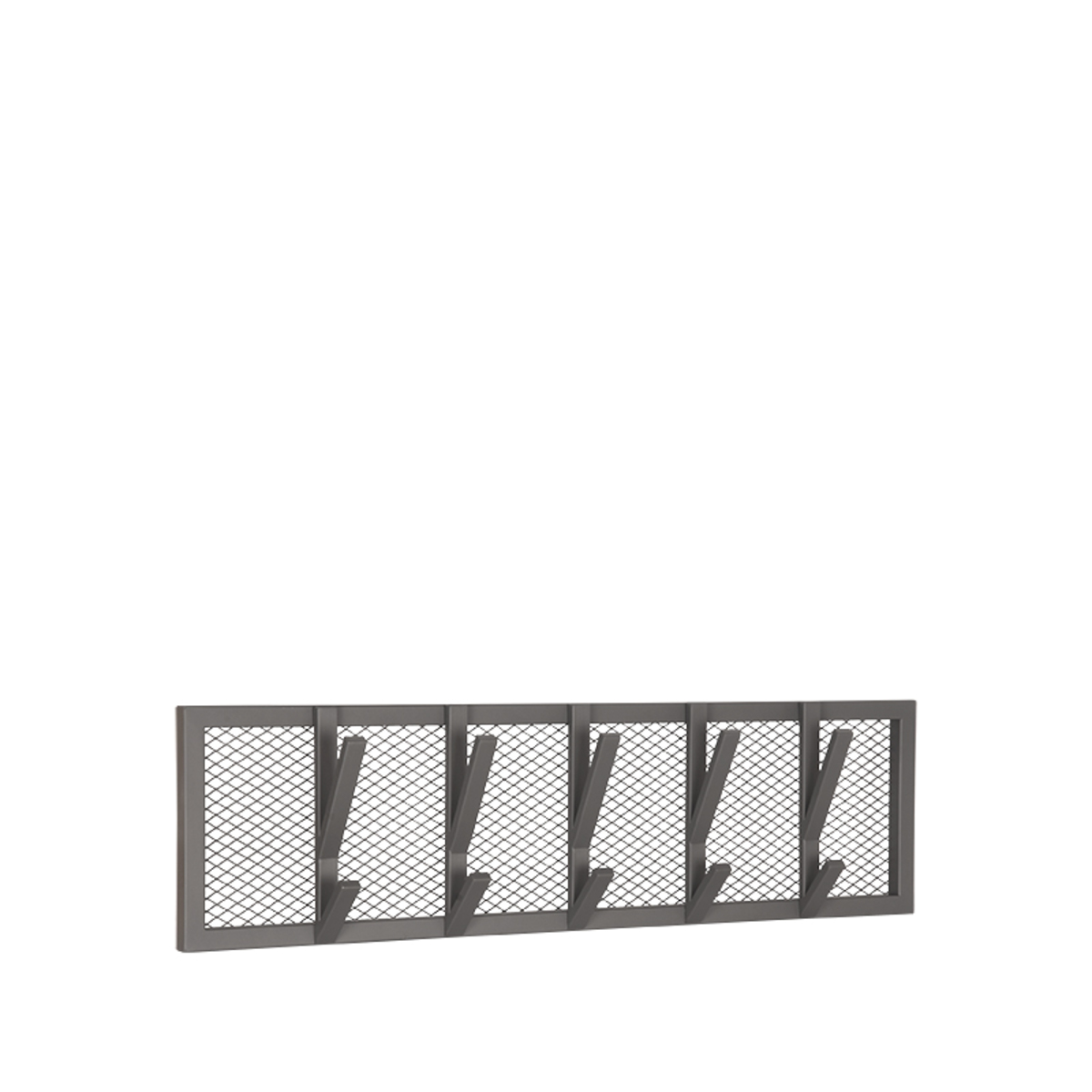 LABEL51 Kapstok Gruff - Burned Steel - Metaal - L