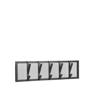 LABEL51 Kapstok Gruff - Zwart - Metaal - L