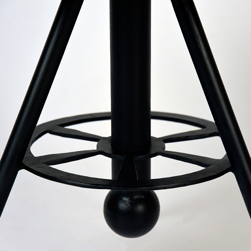 D-MAXX Salontafel Solid - Rough - Mangohout - 60 cm - Rond - Afbeelding 4