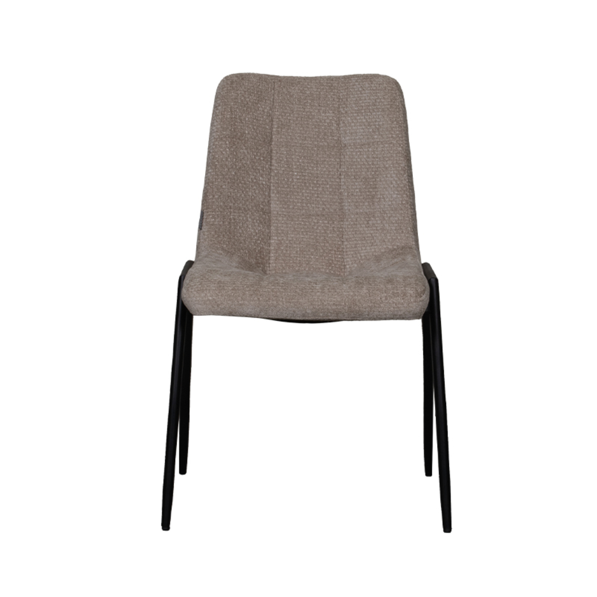 LABEL51 Eetkamerstoel Noor - Clay - Elite - Black Frame Elite