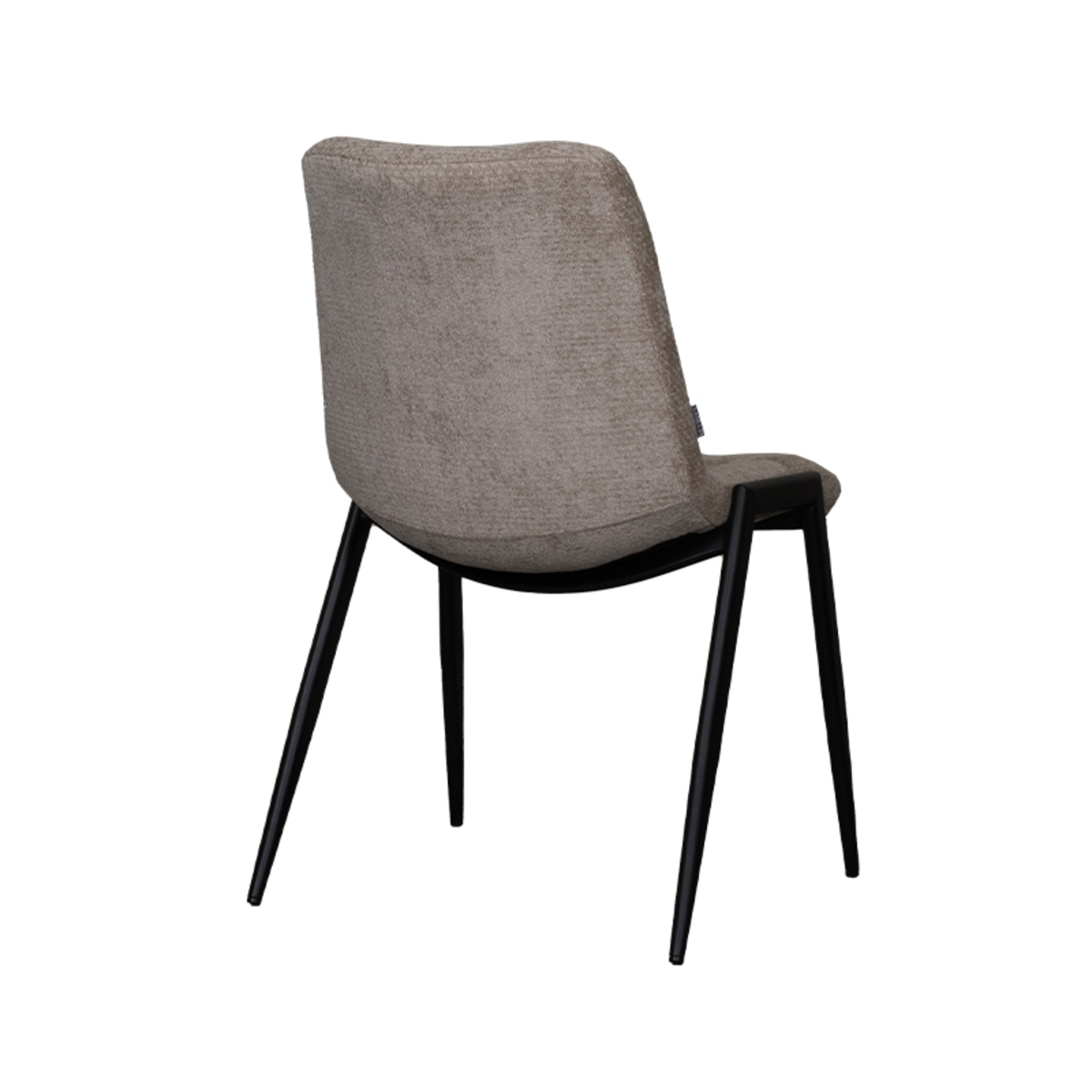 LABEL51 Eetkamerstoel Noor - Clay - Elite - Black Frame - Afbeelding 5