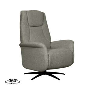 LABEL51 Fauteuil Stockholm - Truffel grijs - Boucle - One Size