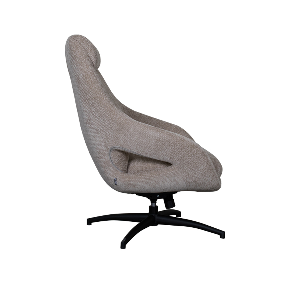LABEL51 Fauteuil Maxwell - Clay - Elite - One Size - Afbeelding 5