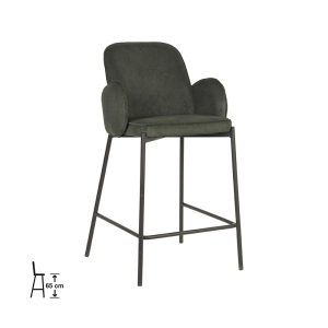 LABEL51 Barkruk Jari - Army - Ribcord - Laag