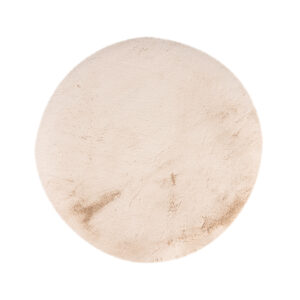 LABEL51 Vloerkleden I_Indy - Beige - Synthetisch - 200x200 cm - Rond