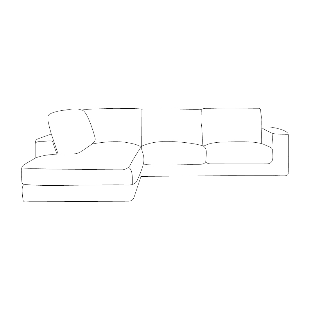 LABEL51 Hoekbank Valero - Forest - Crown