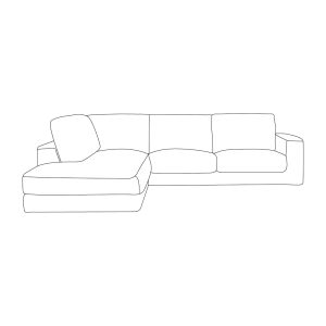 LABEL51 Hoekbank Valero - Naturel - Royal Boucle