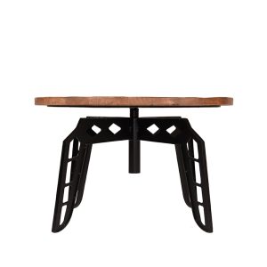 LABEL51 Salontafel Pebble - Rough - Mangohout - 80 cm - Rond