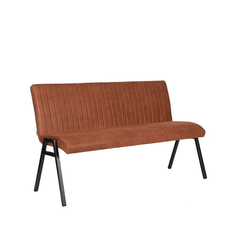 LABEL51 Eetkamerbank Matz - Cognac - - 145 cm