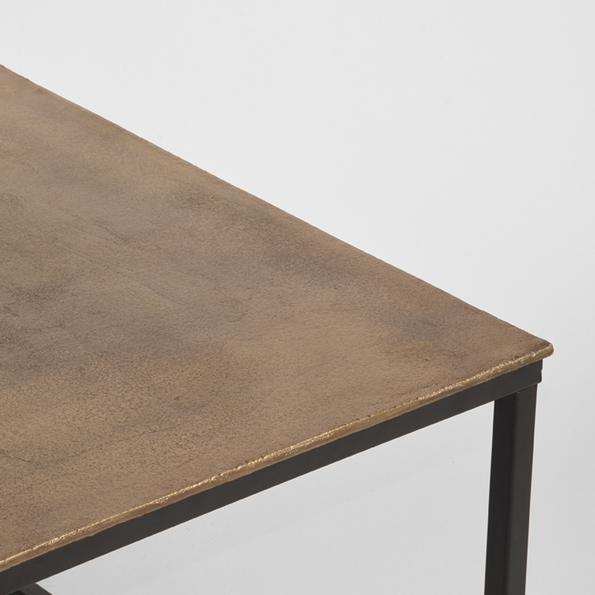 LABEL51 Salontafel Pride - Antiek Goud - Metaal - 100 cm Metaal