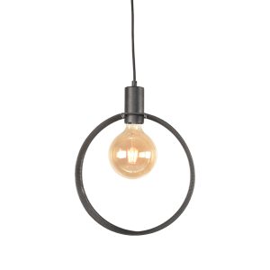 LABEL51 Hanglamp Ronda - Zwart - - 1-Lichts