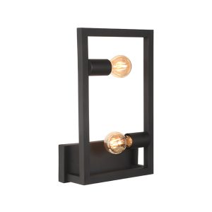 LABEL51 Wandlamp Quadrato - Zwart - - One Size