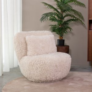 LABEL51 Fauteuil Doodle - Creme - - One Size