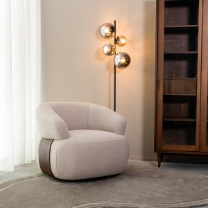 LABEL51 Fauteuil Valenza - Naturel - - One Size