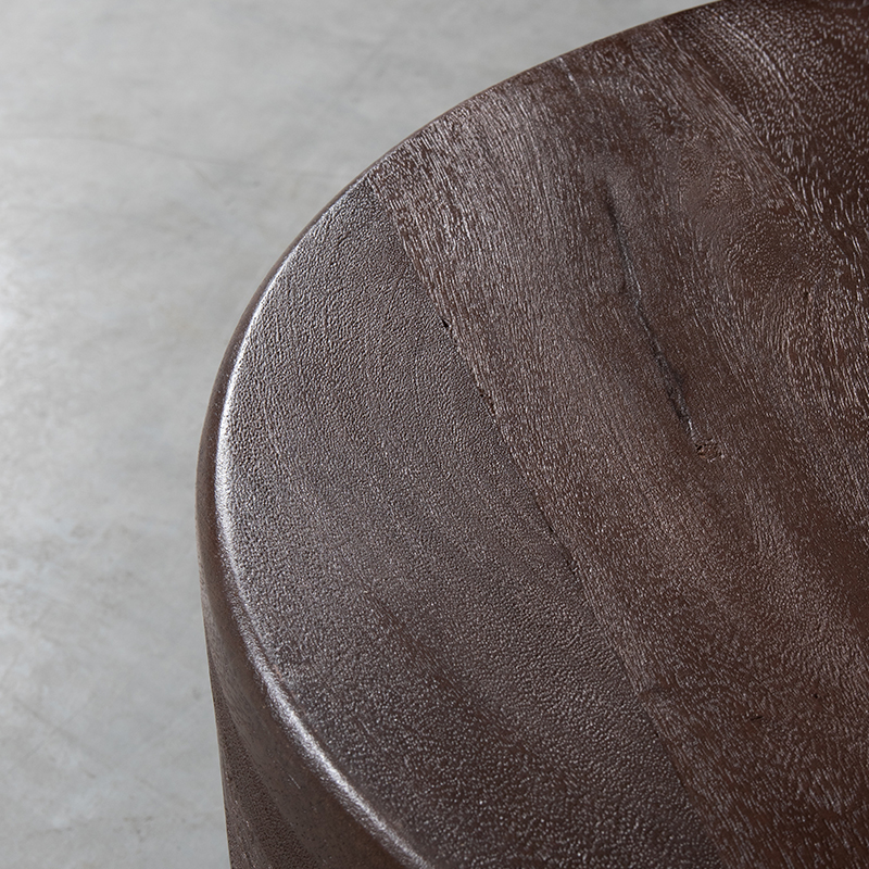 LABEL51 Salontafel Milly - Espresso - Mangohout - 50 cm Mangohout