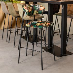 LABEL51 Eetkamerstoel Ferry - Multicolor - - Hoog