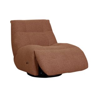 LABEL51 Fauteuil Relax and Recharge - Coral - Royal Boucle - Met Accu