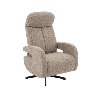 LABEL51 Fauteuil Esbjerg - Mushroom - - Manueel Verstelbaar