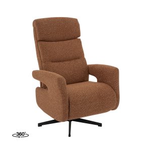 LABEL51 Fauteuil Copenhagen - Coral - - Manueel Verstelbaar