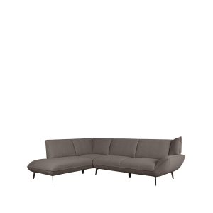 LABEL51 Hoekbank Pesaro - Bruin - - Links Voorstaand