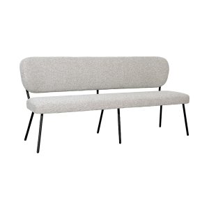 LABEL51 Eetkamerbank Singapore - Naturel - Royal Boucle - 220 cm