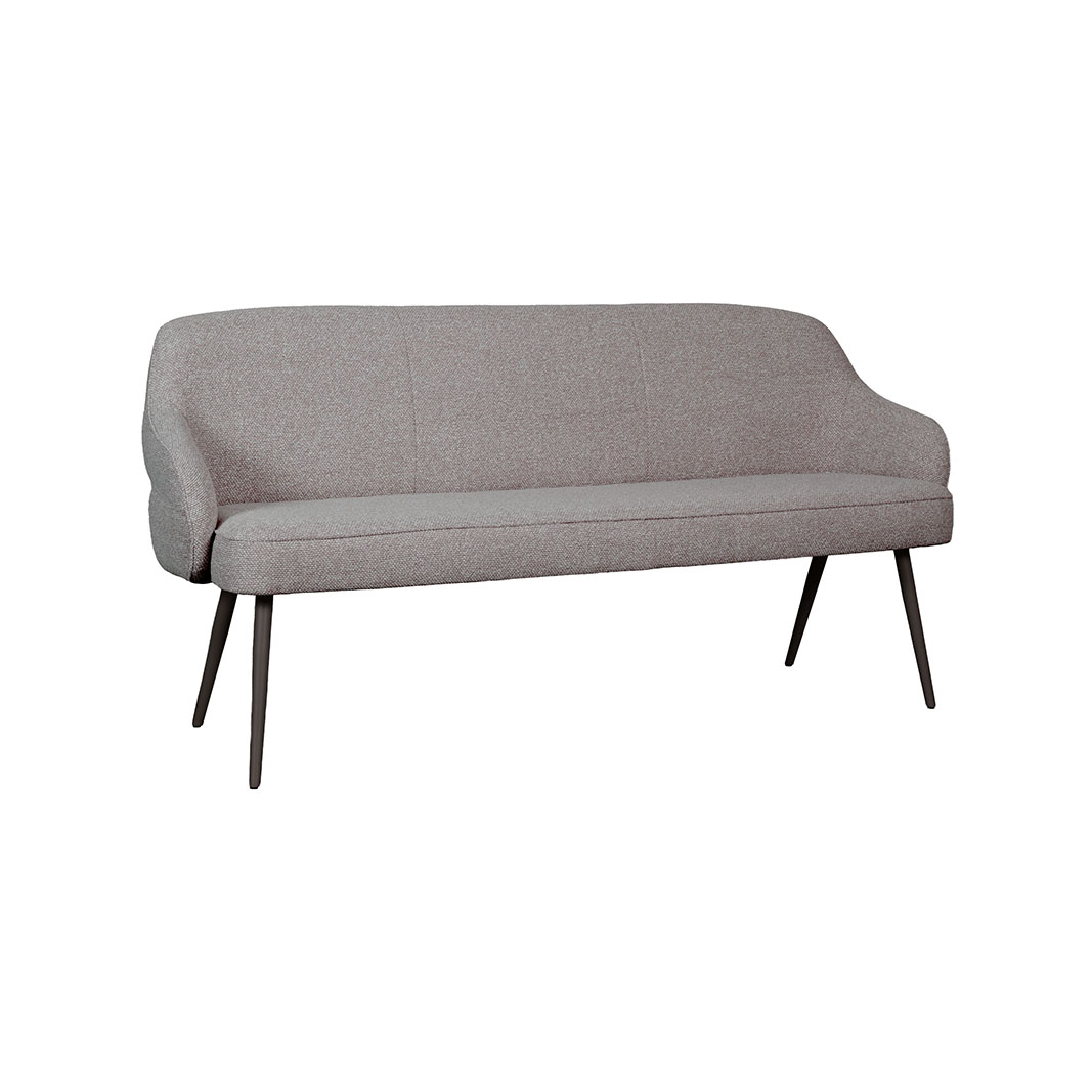 LABEL51 Eetkamerbank Bern - Mushroom - Royal Boucle - 190 cm