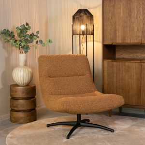 LABEL51 Fauteuil Calix - Coral - Royal Boucle - One Size