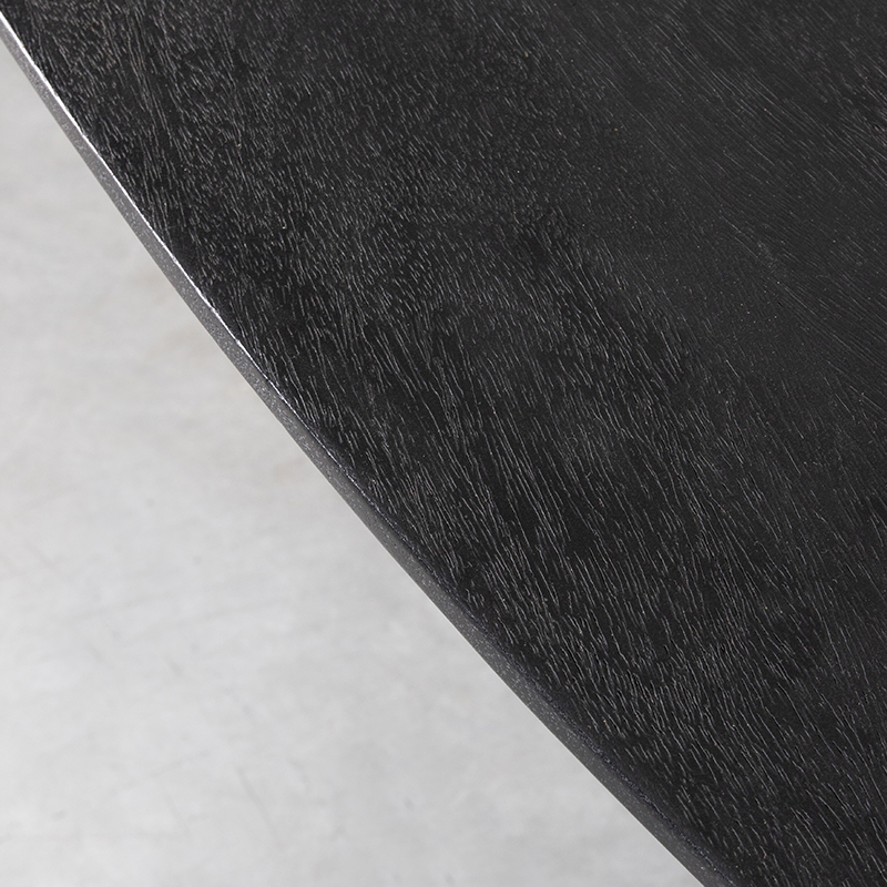 LABEL51 Eetkamertafel Cooper - Zwart - Mangohout - 250 cm - Afbeelding 4