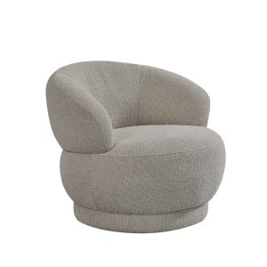 LABEL51 Fauteuil Alvito - Mushroom - Royal Boucle - One Size