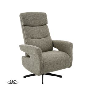 LABEL51 Fauteuil Tampere - Mushroom - Royal Boucle - One Size