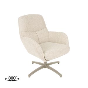 LABEL51 Fauteuil Chill Zone - Naturel - Royal Boucle - One Size