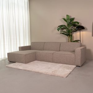 LABEL51 Hoekbank Kay - Mushroom Royal Boucle - Boucle - Loungebank Links