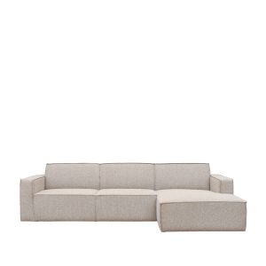 LABEL51 Hoekbank Kay - Naturel Royal Boucle - Boucle - Loungebank Rechts